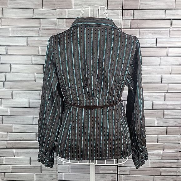 APT 9 button down blouse Size PM - Picture 7 of 11